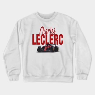 Charles Leclerc Racing Car Crewneck Sweatshirt